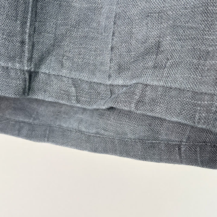 Buddha Stones Short d'été décontracté pour homme, taille élastique unie avec cordon de serrage et poches - image 11