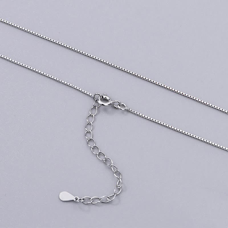 Collier pendentif calme en Buddha Stones Zen Cairn Labradorite Divers cristaux - Chaîne à maillons carrés 20 pouces (51 cm) - image 40