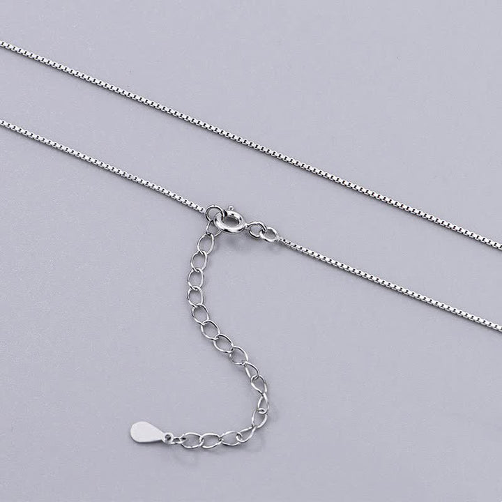 Collier pendentif calme en Buddha Stones Zen Cairn Labradorite Divers cristaux - Chaîne à maillons carrés 20 pouces (51 cm) - image 40