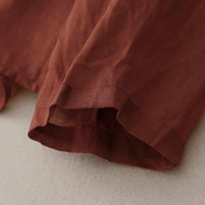 Kimono d'été uni à manches longues et lacets, imprimé de Buddha Stones , pour femme - image 5