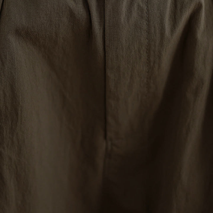 Pantalon femme Buddha Stones décontracté, couleur unie, avec un bouton et taille élastique, poches - image 7