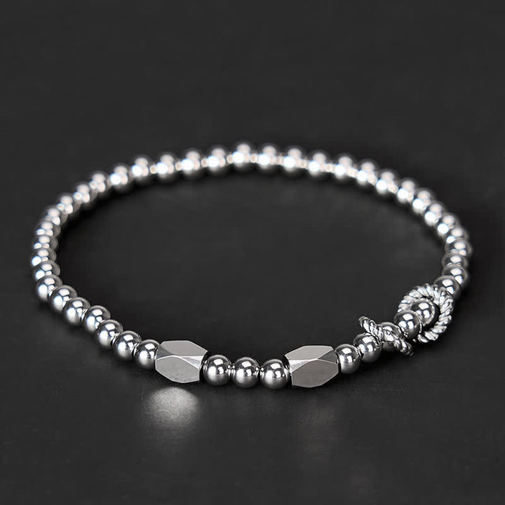 Bracelet couple design perles en cuivre et laiton Buddha Stones Wealth Self Care - image 13