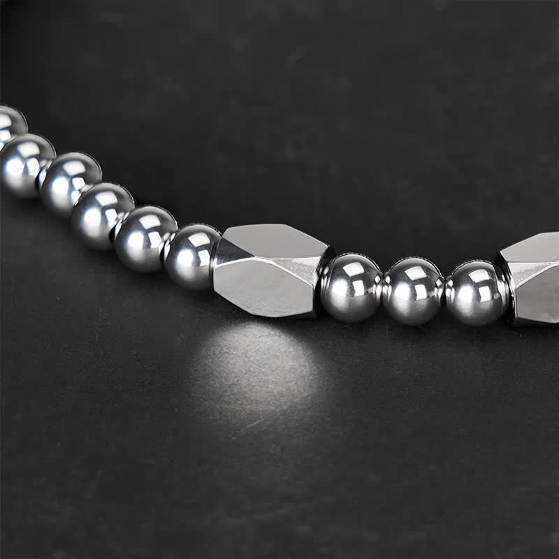 Bracelet couple design perles en cuivre et laiton Buddha Stones Wealth Self Care - image 15
