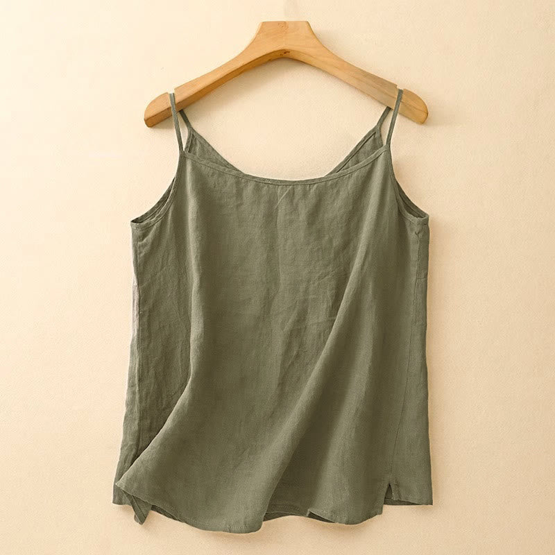 Gilet sans manches pour femme avec broderie ethnique à motifs de Buddha Stones et design asymétrique - image 1