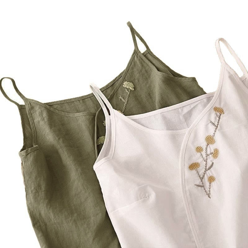 Gilet sans manches pour femme avec broderie ethnique à motifs de Buddha Stones et design asymétrique - image 12