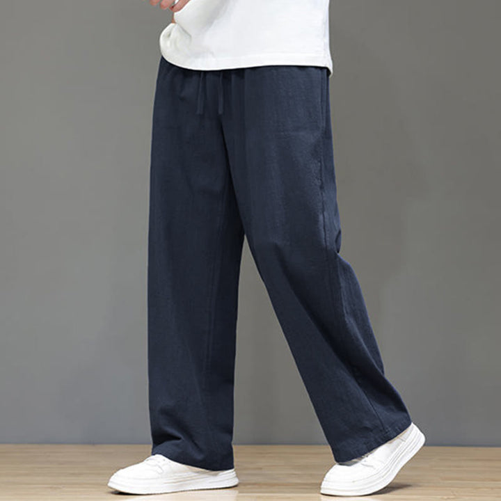 Pantalon d'été pour homme Buddha Stones, coupe droite, avec poches - image 6