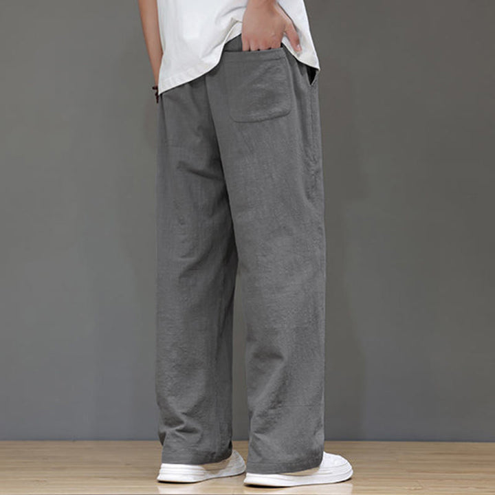 Pantalon d'été pour homme Buddha Stones, coupe droite, avec poches - image 22