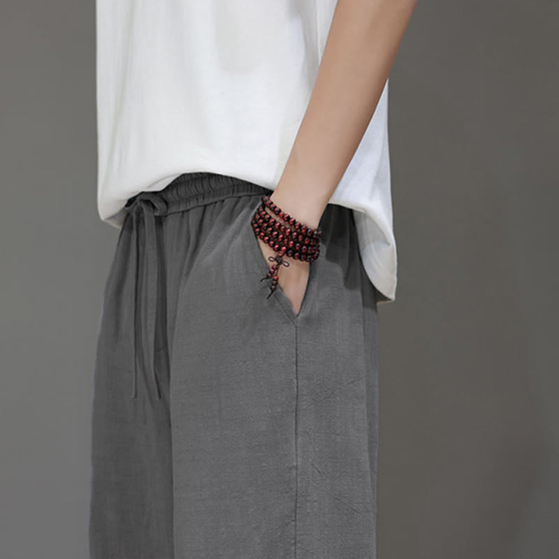 Pantalon d'été pour homme Buddha Stones, coupe droite, avec poches - image 28