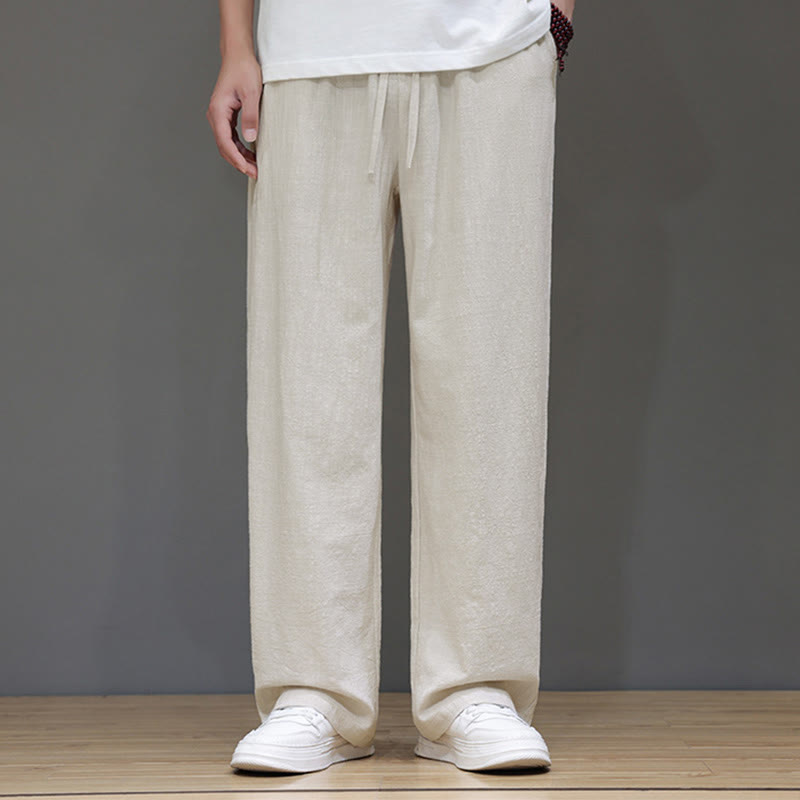 Pantalon d'été pour homme Buddha Stones, coupe droite, avec poches - image 12