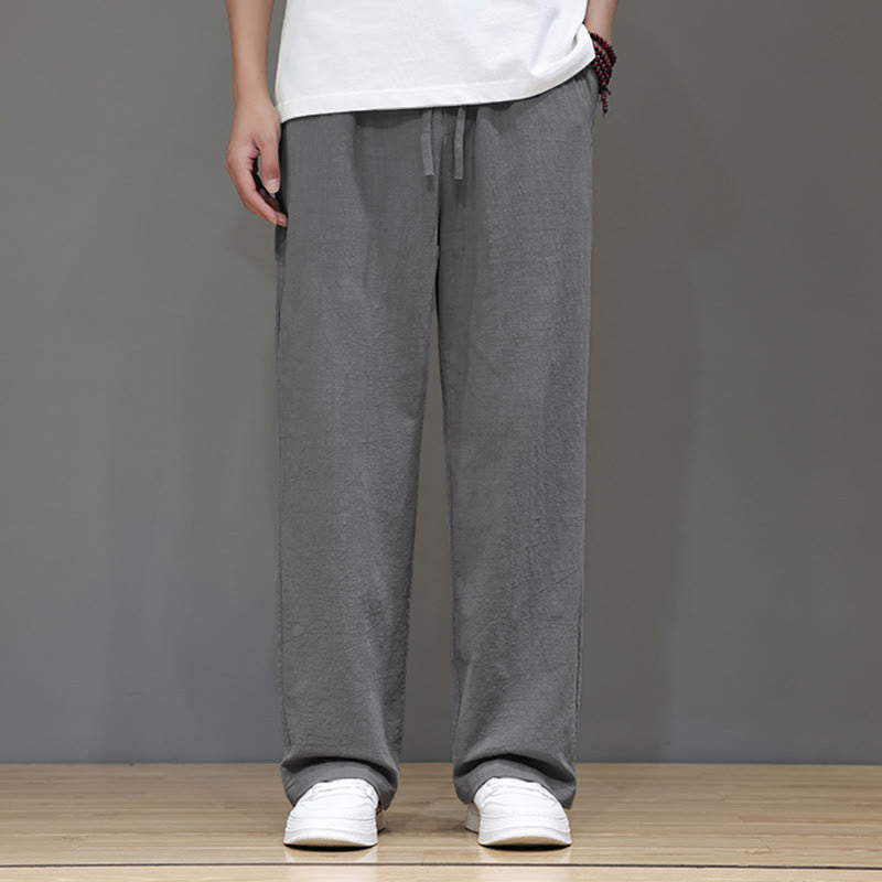 Pantalon d'été pour homme Buddha Stones, coupe droite, avec poches - image 24