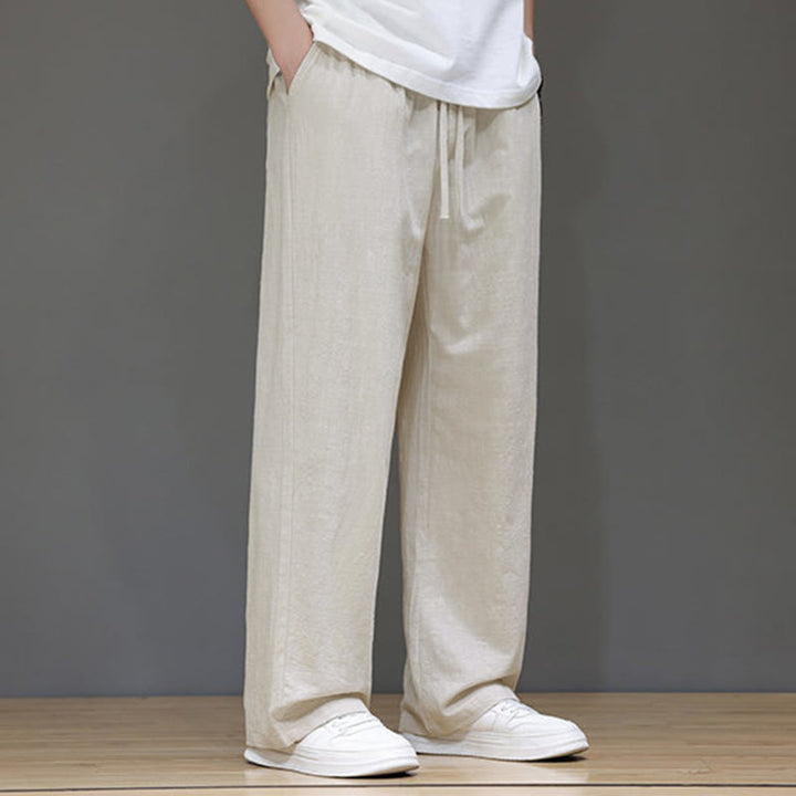 Pantalon d'été pour homme Buddha Stones, coupe droite, avec poches - image 13