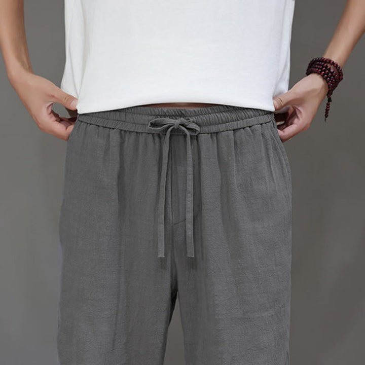 Pantalon d'été pour homme Buddha Stones, coupe droite, avec poches - image 27