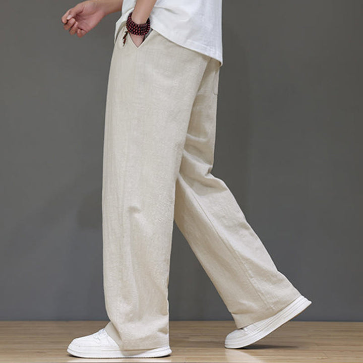 Pantalon d'été pour homme Buddha Stones, coupe droite, avec poches - image 17