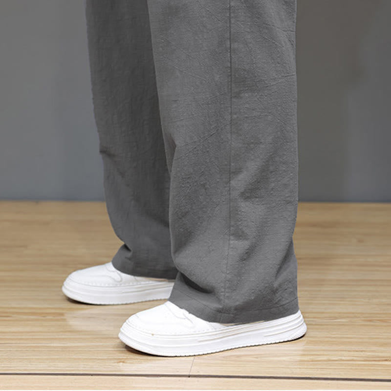 Pantalon d'été pour homme Buddha Stones, coupe droite, avec poches - image 30