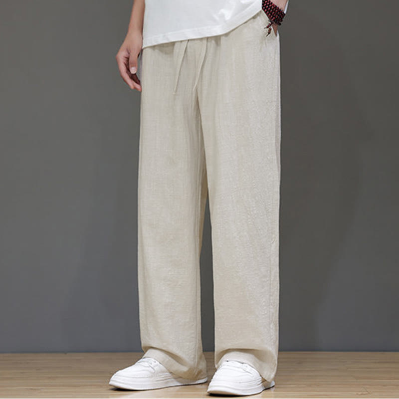 Pantalon d'été pour homme Buddha Stones, coupe droite, avec poches - image 16
