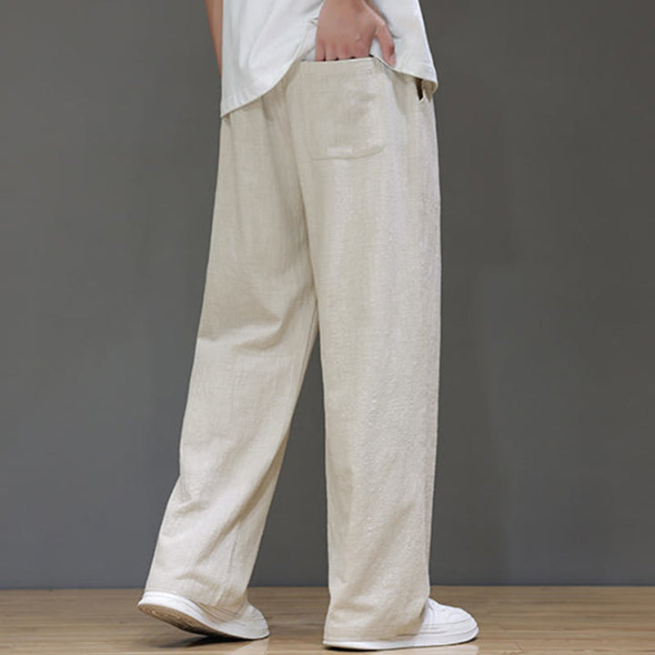 Pantalon d'été pour homme Buddha Stones, coupe droite, avec poches - image 15