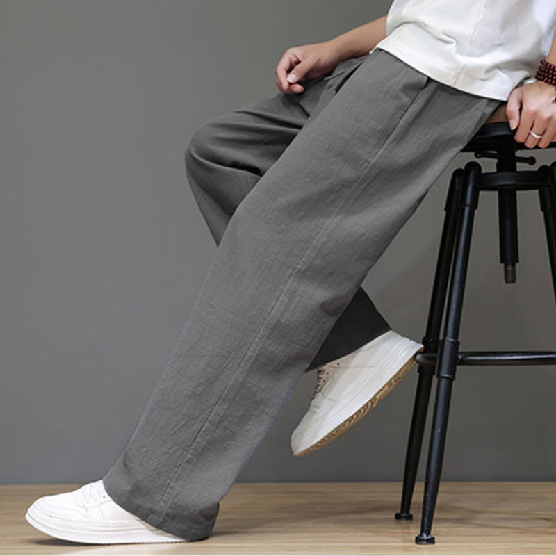 Pantalon d'été pour homme Buddha Stones, coupe droite, avec poches - image 26