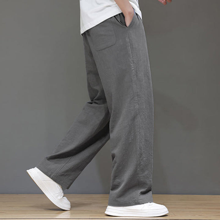 Pantalon d'été pour homme Buddha Stones, coupe droite, avec poches - image 23