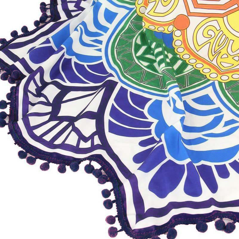 Tapis de décoration tibétain en Buddha Stones de Bouddha et mandala - image 7
