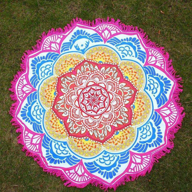 Tapis de décoration tibétain en Buddha Stones de Bouddha et mandala - 4 - image 11