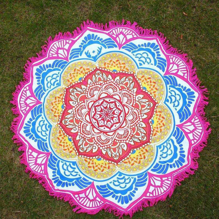 Tapis de décoration tibétain en Buddha Stones de Bouddha et mandala - 4 - image 11