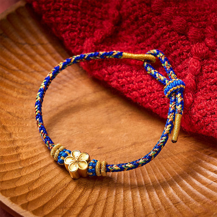 Buddha Stones Bracelet de paix Om Mani Padme Hum en corde tressée à la main - image 14
