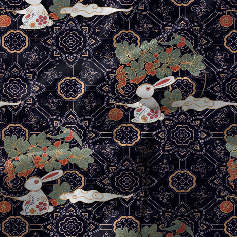 Buddha Stones Robe midi d'été décontractée et vintage à motif floral vintage avec médaillons et feuilles, sans manches et avec poches. - image 3