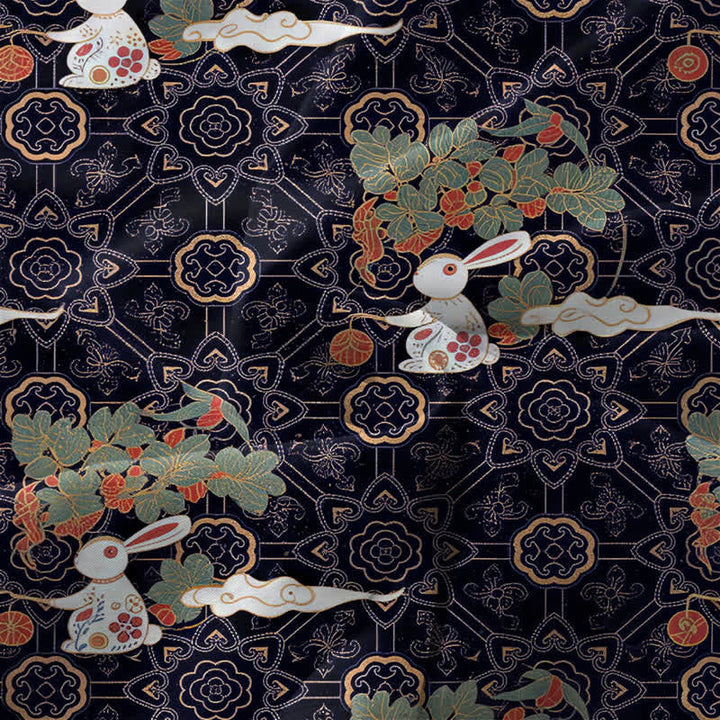 Buddha Stones Robe midi d'été décontractée et vintage à motif floral vintage avec médaillons et feuilles, sans manches et avec poches. - image 3