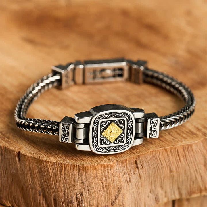 Buddha Stones Bracelet d'illumination Vajra en cuivre - image 3