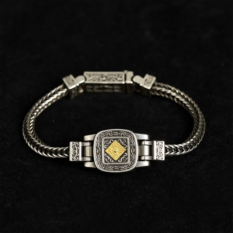 Buddha Stones Bracelet d'illumination Vajra en cuivre - image 1
