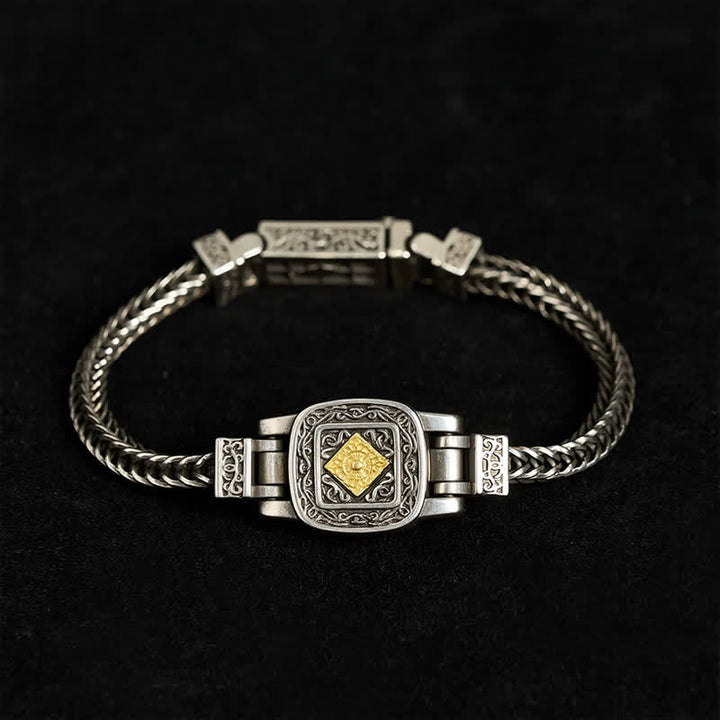 Buddha Stones Bracelet d'illumination Vajra en cuivre - image 1