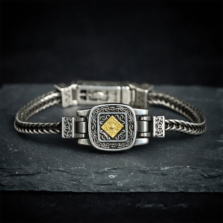 Buddha Stones Bracelet d'illumination Vajra en cuivre - 7,5–7,9 pouces (19–20 cm) - image 0