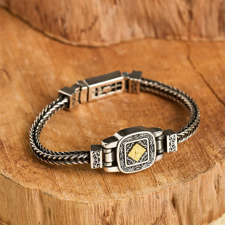 Buddha Stones Bracelet d'illumination Vajra en cuivre - image 4