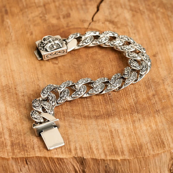 Buddha Stones Bracelet Pi Xiu bicolore en cuivre, symbole de bon augure - image 8