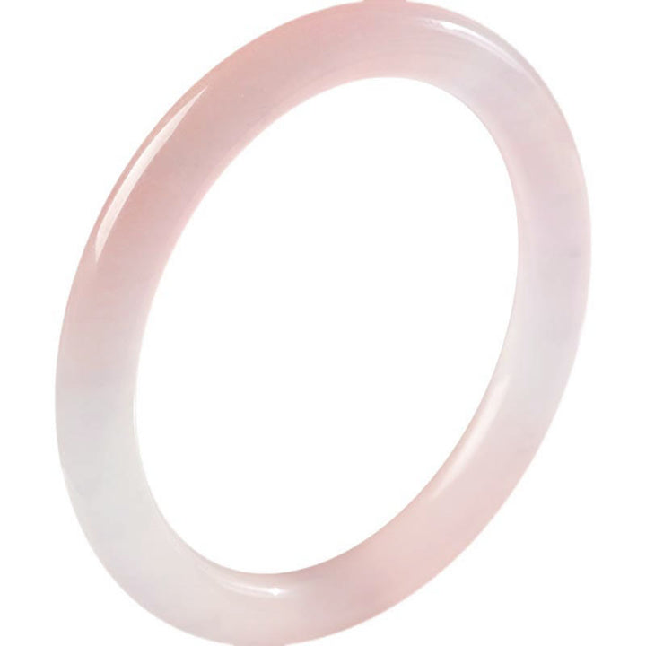 Bracelet jonc amour et chaleur en cristal rose Buddha Stones - image 11