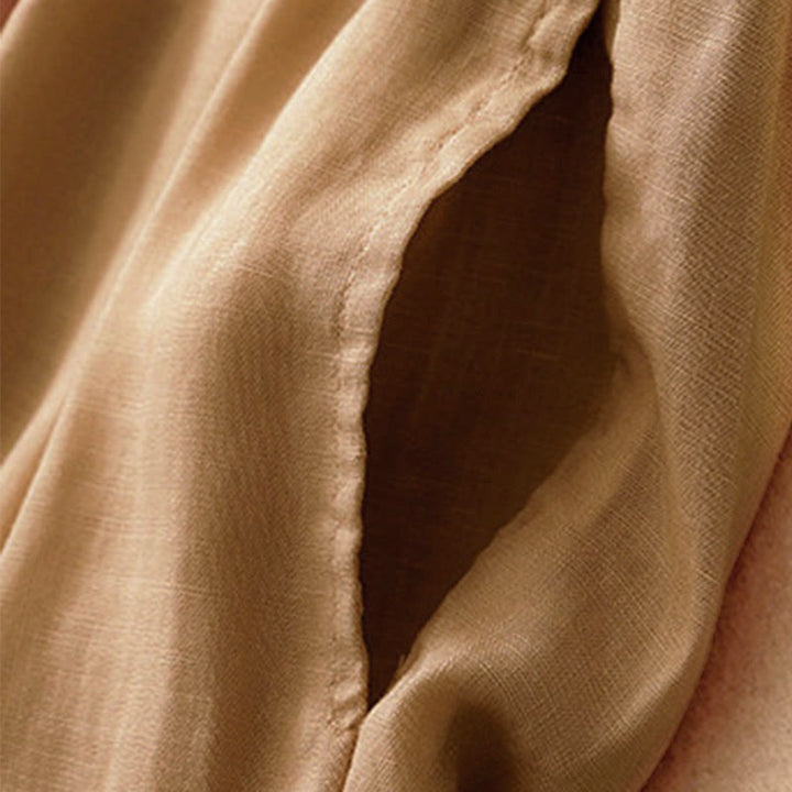 Pantalon Capri court harem à taille élastique et poches pour femme, motif Buddha Stones - image 26