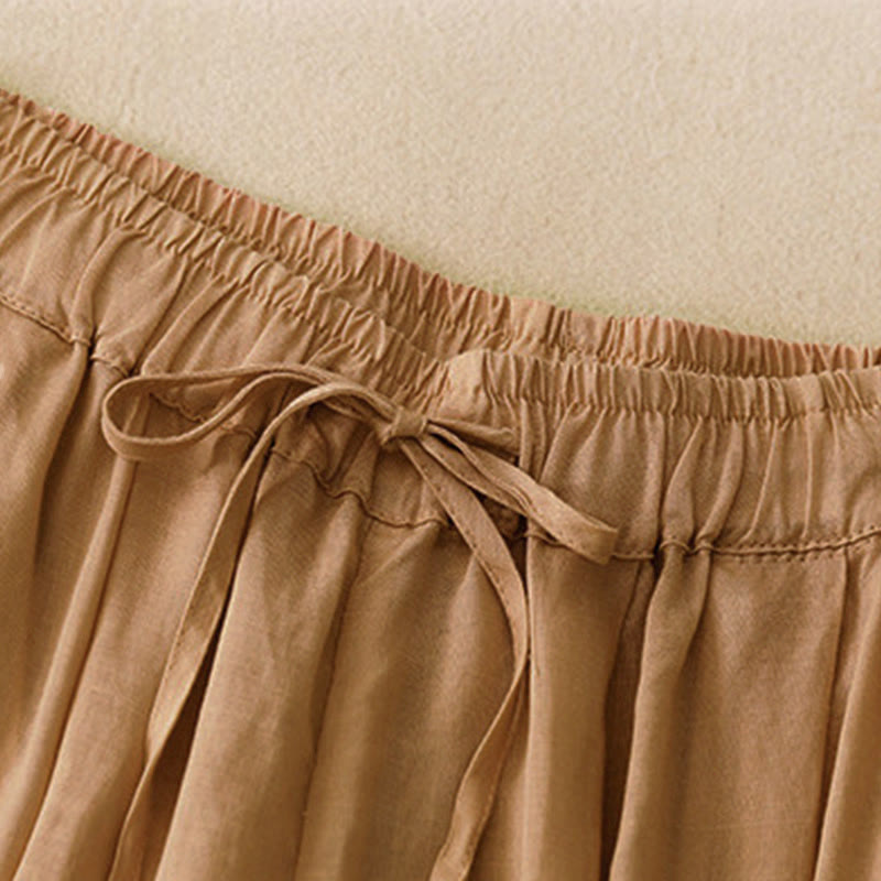 Pantalon Capri court harem à taille élastique et poches pour femme, motif Buddha Stones - image 23