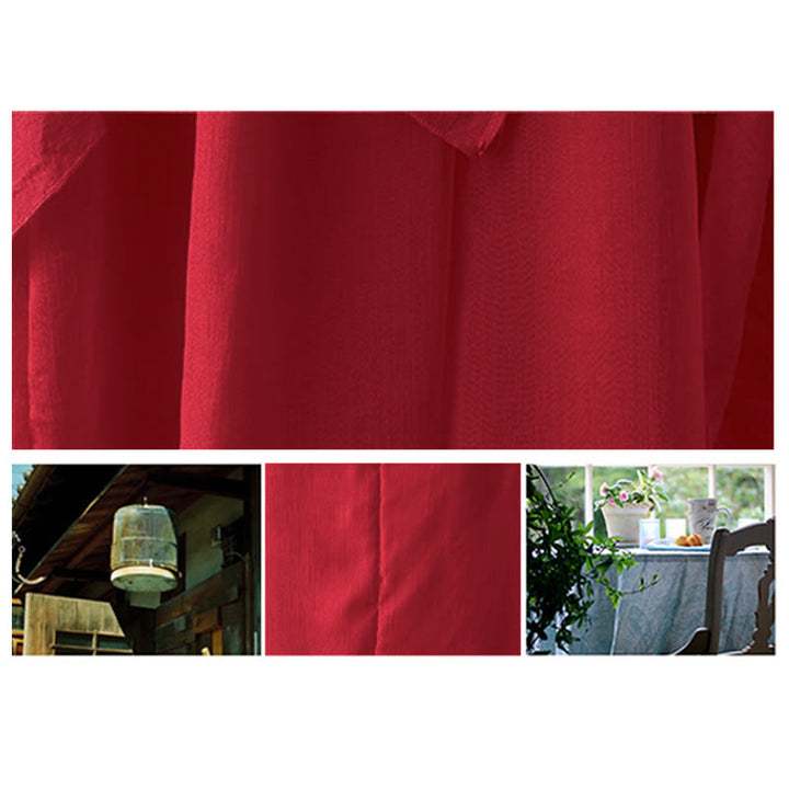 Robe tunique midi à col en V, pantalon large, Buddha Stones , vêtements de méditation, de zen et de danse - image 17