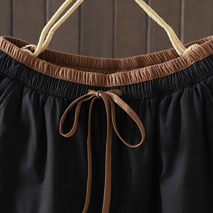 Pantalon thermique harem uni pour femme Buddha Stones avec poches - image 2