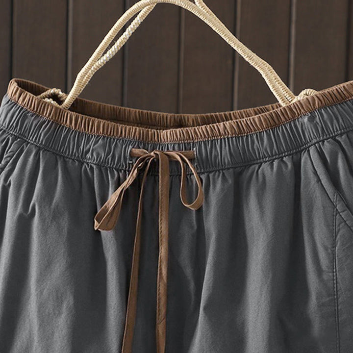 Pantalon thermique harem uni pour femme Buddha Stones avec poches - image 15