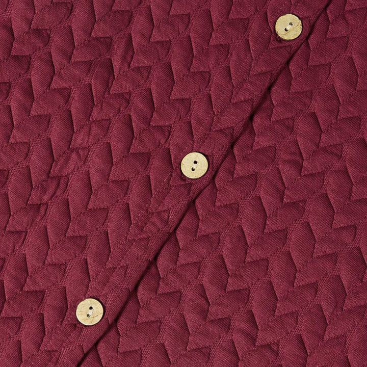 Manteau mi-long à capuche et poches pour femme, orné d'un motif d'épis de blé d'automne et de Buddha Stones - image 4