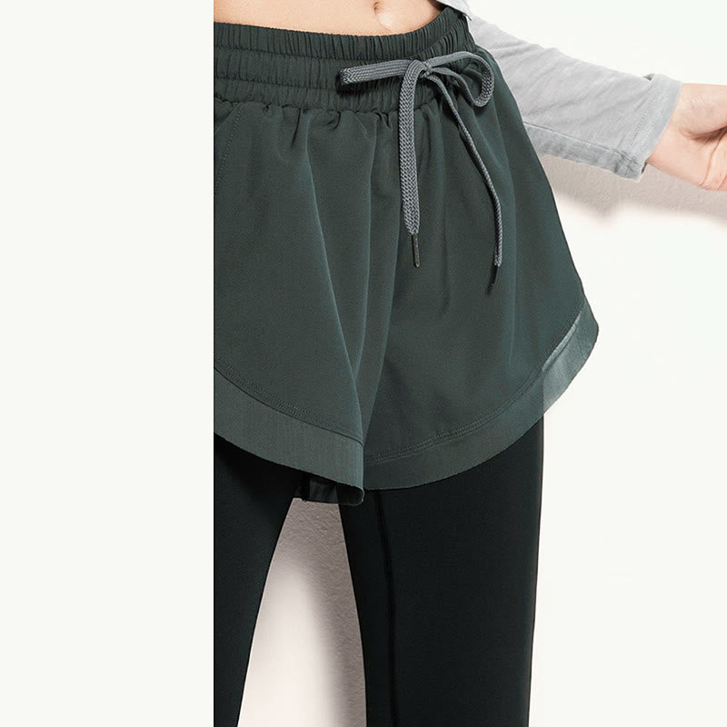 Collants de sport 2 en 1 Buddha Stones , leggings de fitness et de yoga pour femmes, parfaits pour les activités de plein air. - image 9