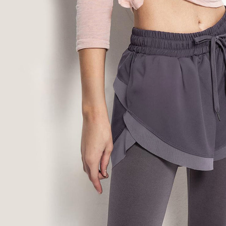 Collants de sport 2 en 1 Buddha Stones , leggings de fitness et de yoga pour femmes, parfaits pour les activités de plein air. - image 2