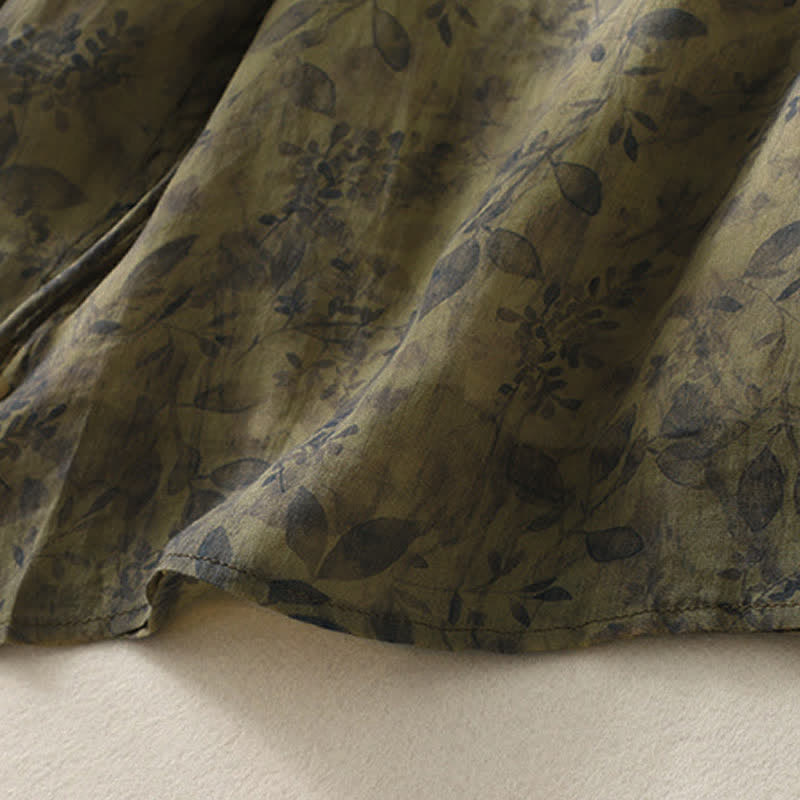 Chemise à manches trois-quarts pour femme avec motif de broderie de Buddha Stones - image 19