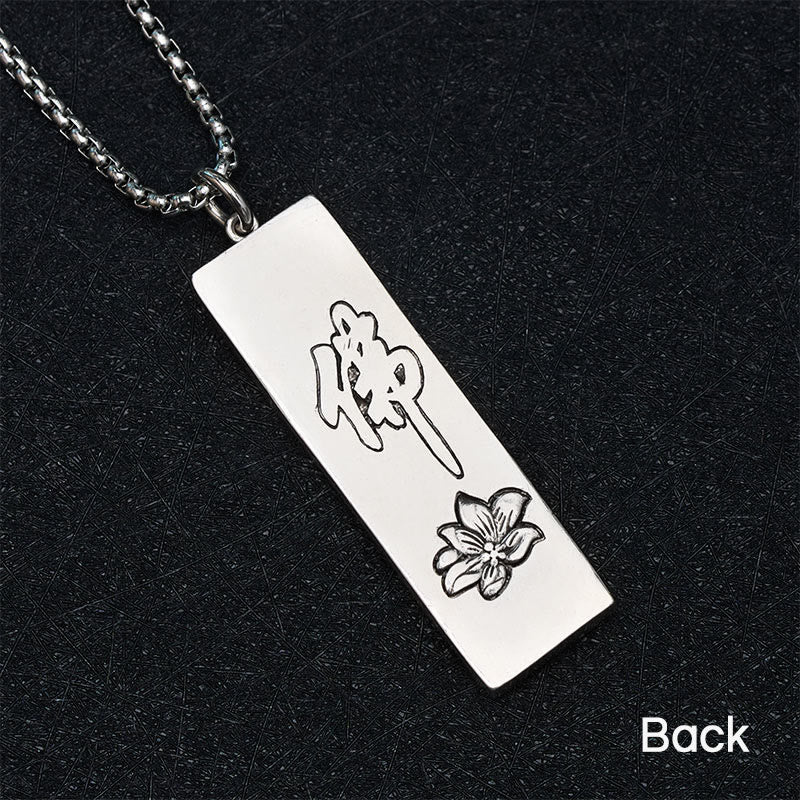 Buddha Stones Tathagata Bouddha Force Protection Amulette Porte-bonheur Collier Pendentif Style Vintage - image 12