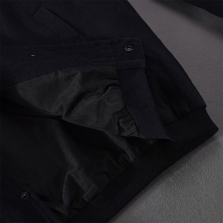 Buddha Stones Veste homme unie à boutons, style minimaliste et décontracté, avec poches, idéale pour le printemps - image 13