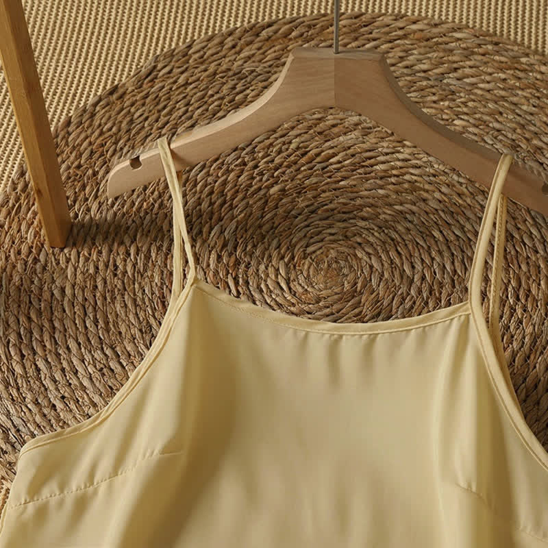 Buddha Stones Robe d'été bohème décontractée 2 pièces pour femme, col rond, manches 3/4 avec poches - image 13