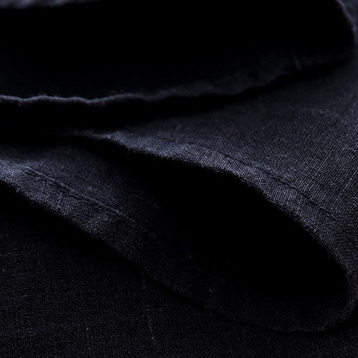 Buddha Stones Robe d'été minimaliste décontractée à col rond, sans manches et poches, pour femme. - image 15