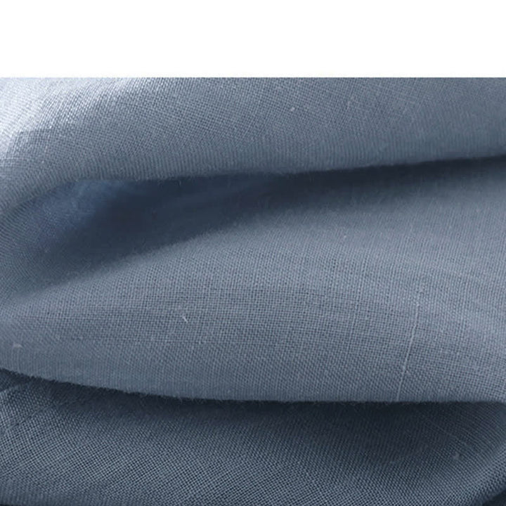 Buddha Stones Robe d'été minimaliste décontractée à col rond, sans manches et poches, pour femme. - image 8