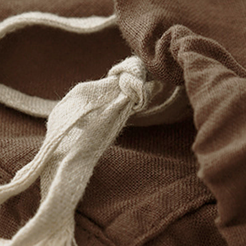 T-shirt à manches courtes et col rond pour femme, orné de broderies décontractées en forme d'arbre et de Buddha Stones - image 12